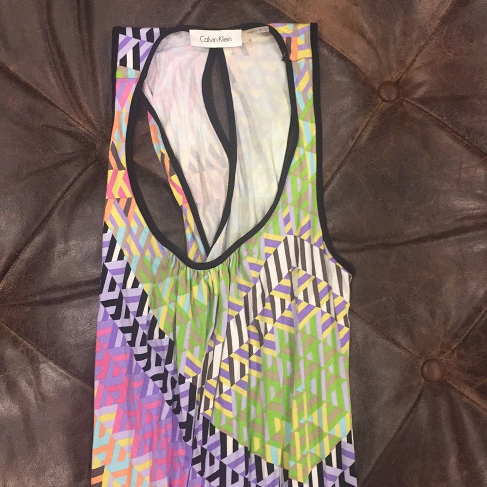 Calvin Klein slinky maxi dress